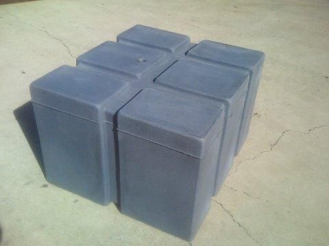 250 litre Square Tank